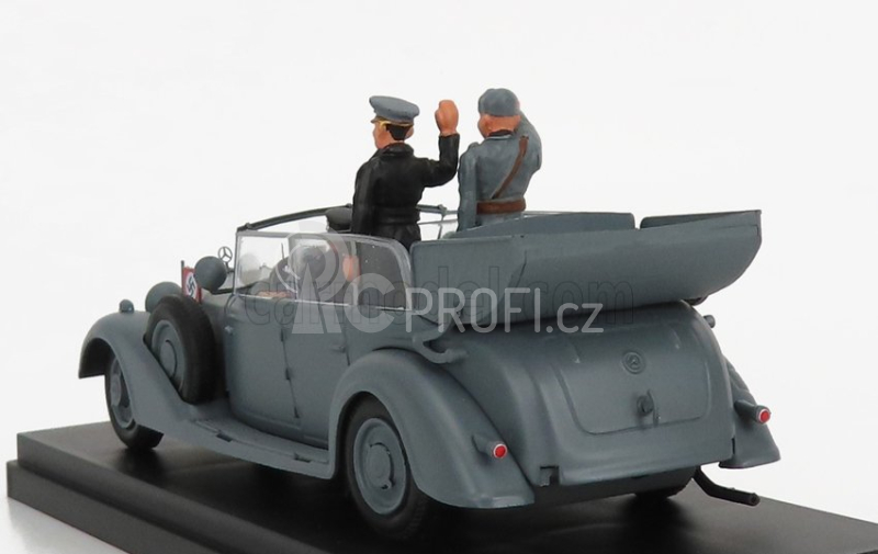 Rio-models Mercedes benz 770k Wehrmacht Mussolini And Hitler Meeting In Germany 1938 1:43 Vojenská Šedá
