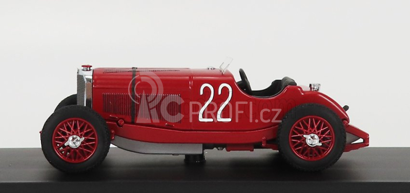 Rio-models Mercedes benz F1  Ssk 7.1l S6 Supercharged Spider N 22 Monza Gp 1931 B.ivanoski - H.stoffel 1:43 Red