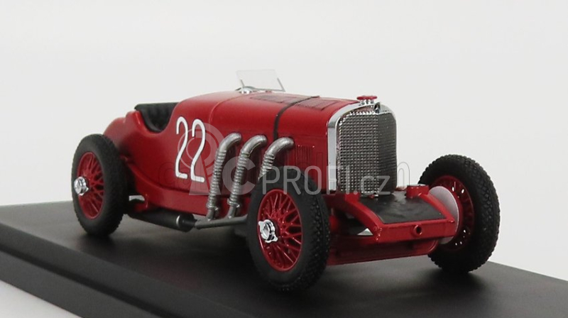 Rio-models Mercedes benz F1  Ssk 7.1l S6 Supercharged Spider N 22 Monza Gp 1931 B.ivanoski - H.stoffel 1:43 Red