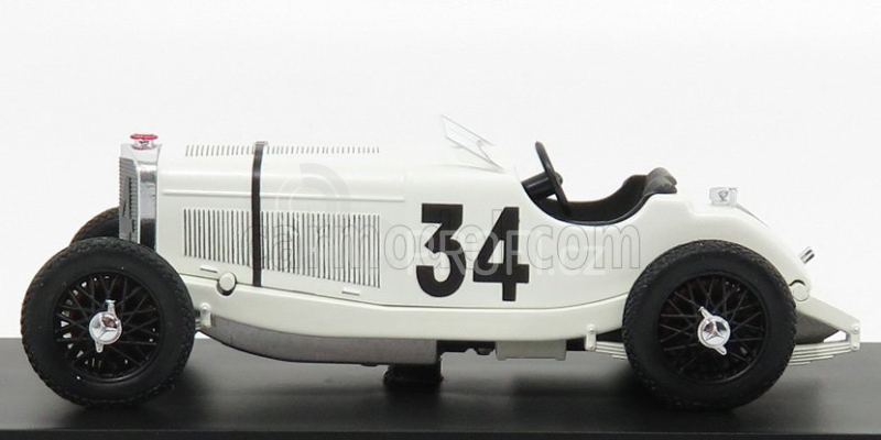 Rio-models Mercedes benz F1 Ssk N 34 3rd Monaco Gp 1929 R.caracciola 1:43 Bílá
