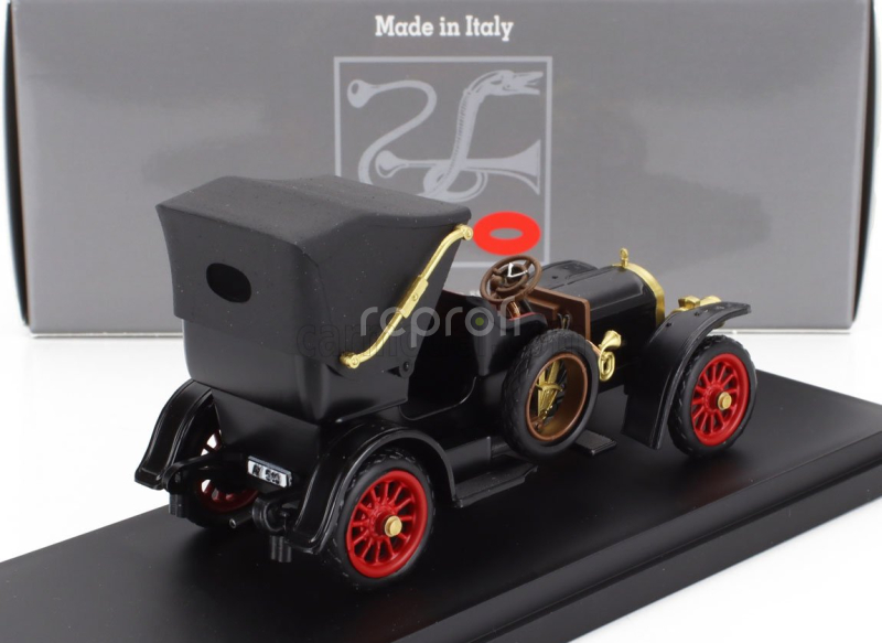 Rio-models Mercedes benz Simplex Cabriolet Open 1902 1:43 Black