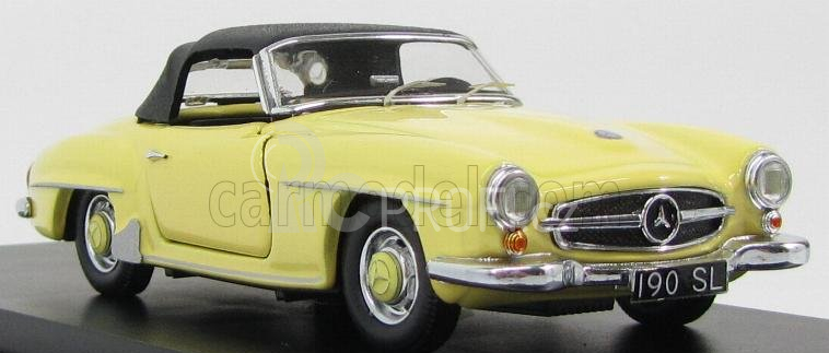 Rio-models Mercedes benz Sl-class 190sl (w121) Spider Closed 1955 1:43 Cream Black