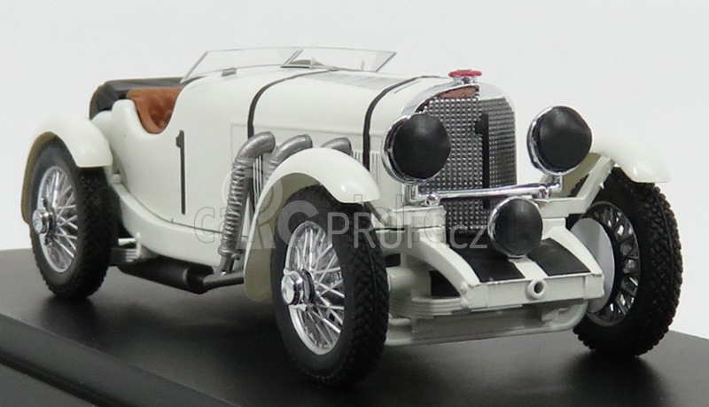 Rio-models Mercedes benz Ssk 7.1l Spider N 1 24h Le Mans 1932 M.foucret - P.foucret 1:43 Bílá