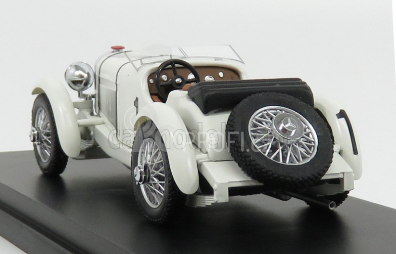 Rio-models Mercedes benz Ssk 7.1l Spider N 1 24h Le Mans 1932 M.foucret - P.foucret 1:43 Bílá