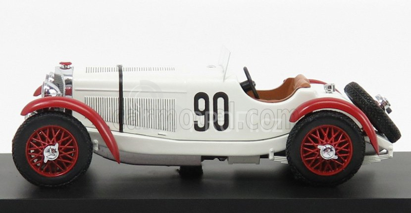 Rio-models Mercedes benz Ssk N 90 Mille Miglia 1932 Broschek - Sebastian 1:43 Bílá