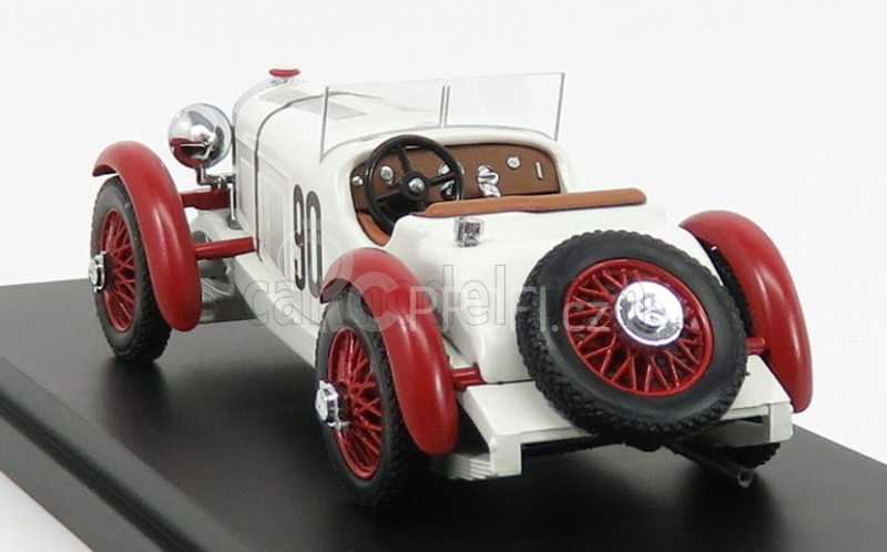 Rio-models Mercedes benz Ssk N 90 Mille Miglia 1932 Broschek - Sebastian 1:43 Bílá
