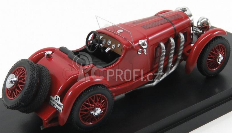 Rio-models Mercedes benz Ssk Spider N 91 76th Rally Montecarlo 1930 Howey 1:43 Red