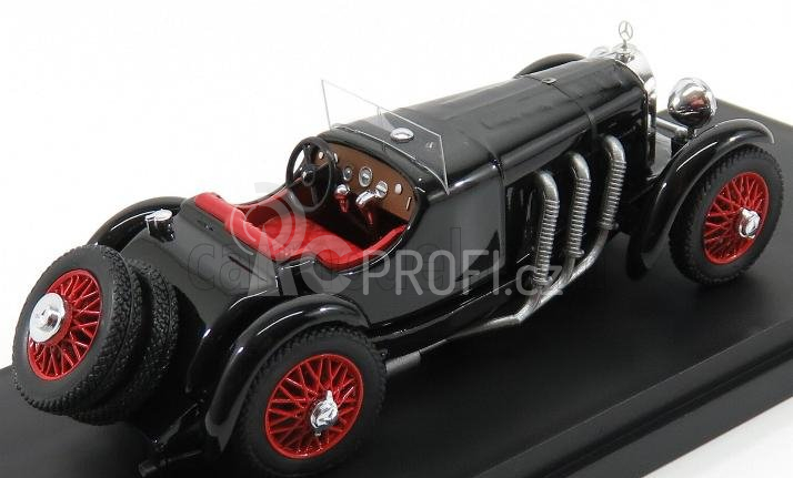 Rio-models Mercedes benz Ssk Super Sport Kurz 1928 - Exclusive Carmodel 1:43 Black