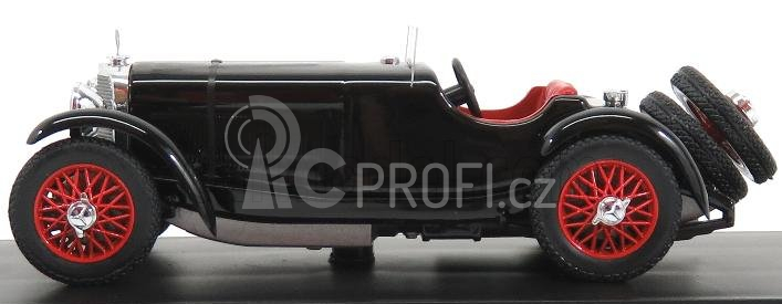 Rio-models Mercedes benz Ssk Super Sport Kurz 1928 - Exclusive Carmodel 1:43 Black