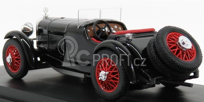 Rio-models Mercedes benz Ssk Super Sport Kurz 1928 - Exclusive Carmodel 1:43 Black