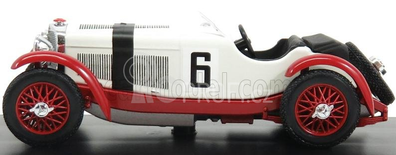 Rio-models Mercedes benz Sskl Spider N 6 Winner Eifelrennen Nurburgring 1927 Rudolf Caracciola 1:43 Bílé Bordeaux