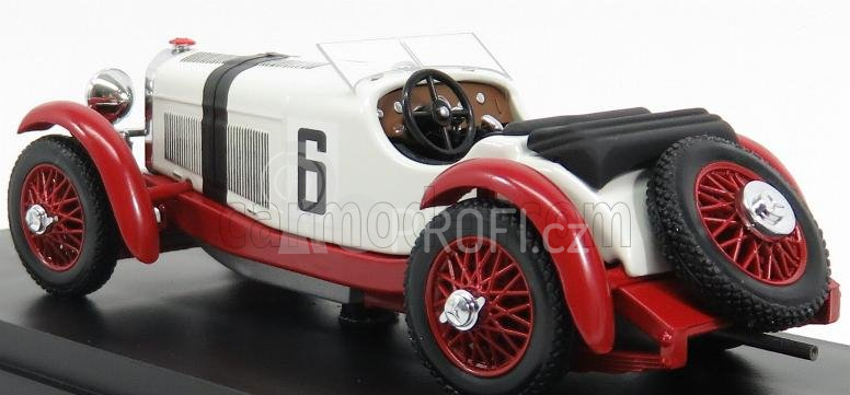 Rio-models Mercedes benz Sskl Spider N 6 Winner Eifelrennen Nurburgring 1927 Rudolf Caracciola 1:43 Bílé Bordeaux