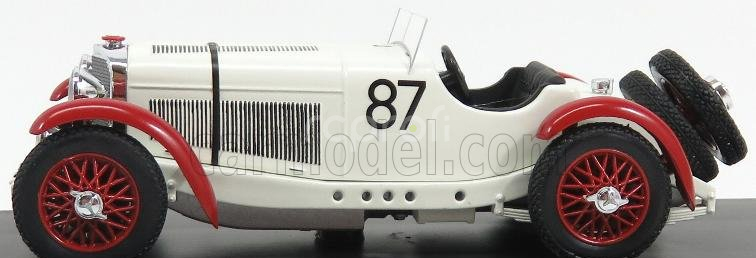 Rio-models Mercedes benz Sskl Spider N 87 Winner Mille Miglia 1931 Rudolf Caracciola 1:43 Bílá