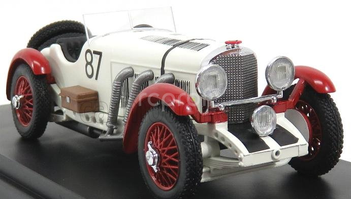 Rio-models Mercedes benz Sskl Spider N 87 Winner Mille Miglia 1931 Rudolf Caracciola 1:43 Bílá
