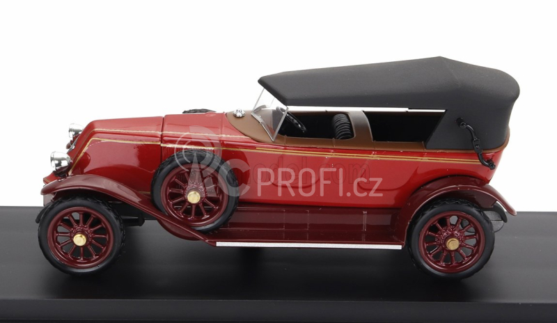 Rio-models Renault 40 Cv Torpedo Cabriolet Closed 1923 1:43 Červená Černá