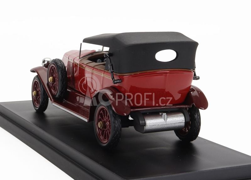 Rio-models Renault 40 Cv Torpedo Cabriolet Closed 1923 1:43 Červená Černá