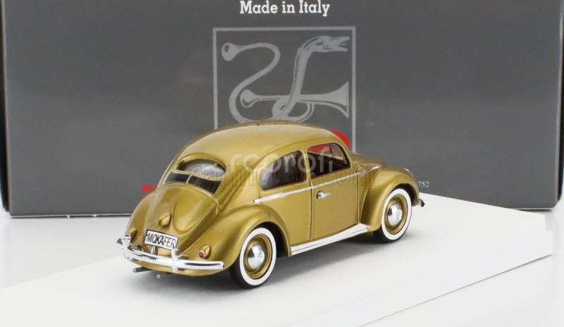 Rio-models Volkswagen 1955 Millionth Beetle Comes Out Of The Factory - Maggiolino Kafer 1:43 Gold Met