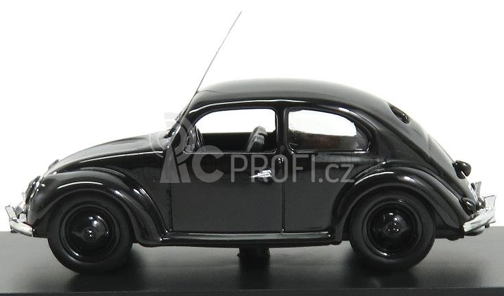 Rio-models Volkswagen Beetle Kafer Presentation Kdf Wagen 1942 1:43 Black
