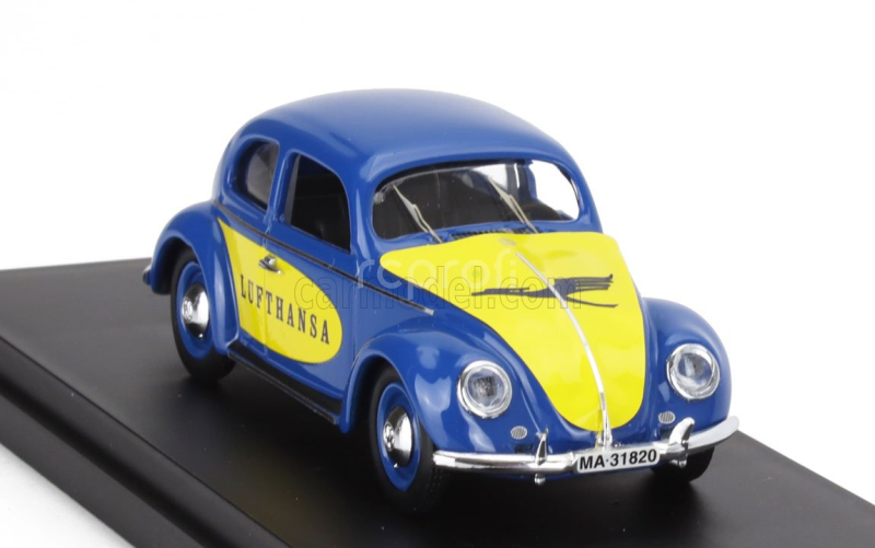 Rio-models Volkswagen Beetle Maggiolino Kafer Lufthansa 1957 1:43 Modrá Žlutá