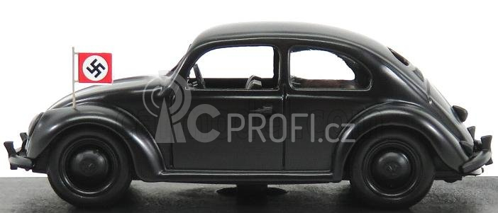 Rio-models Volkswagen Beetle Maggiolino Ss Gestapo 1945 Police Military 1:43 Black
