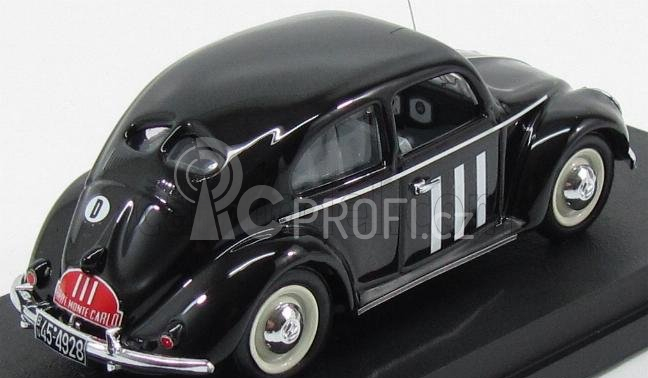 Rio-models Volkswagen Beetle N 111 Rally Montecarlo 1951 Baron Von Hanstein - Fuhrman 1:43 Black