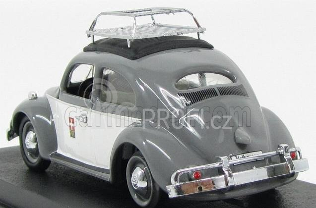 Rio-models Volkswagen Beetle Swiss Post 1963 1:43 Černá Bílá