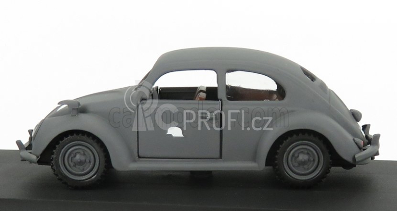 Rio-models Volkswagen Kdf 1939 With Wehrmacht With Figures 1:43 Vojenská Šedá