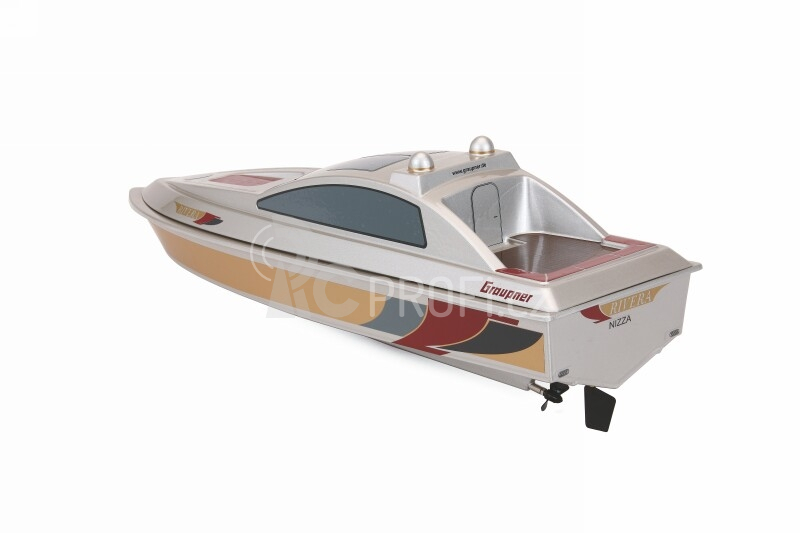 Rivera motorová jachta 605mm, RC set 2,4 GHz