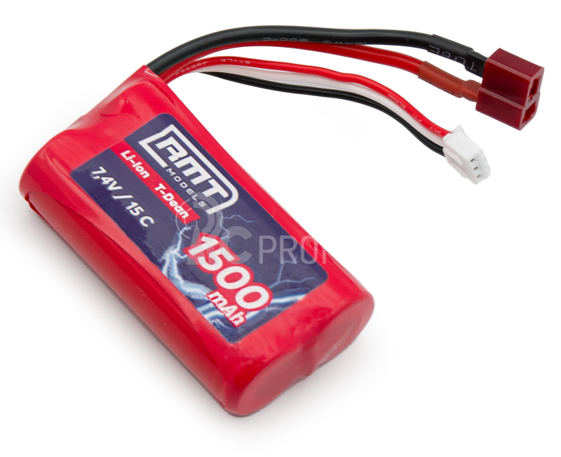 RMT models Li-Ion 1500 mAh 7,4V 15C