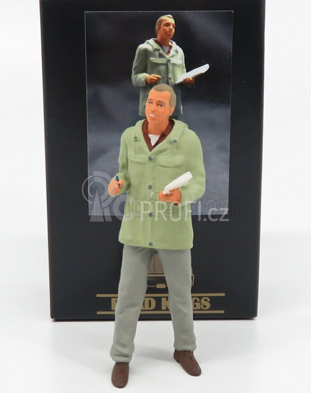 Road-kings Figures Spediteur Standing 1:18 Zelená Šedá