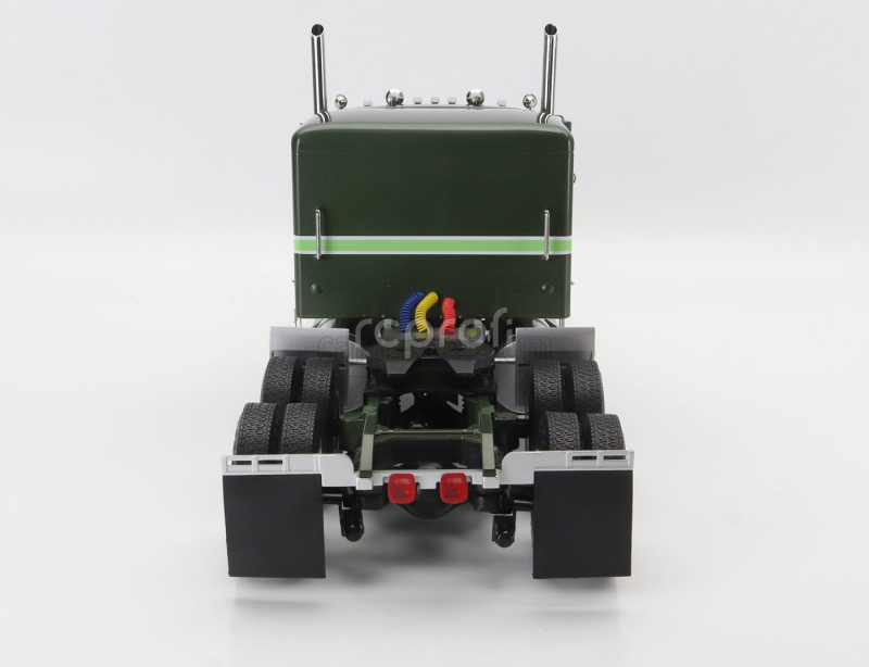 Road-kings Kenworth W900 Tractor Truck 3-assi Moving On 1989 1:18 Zelená