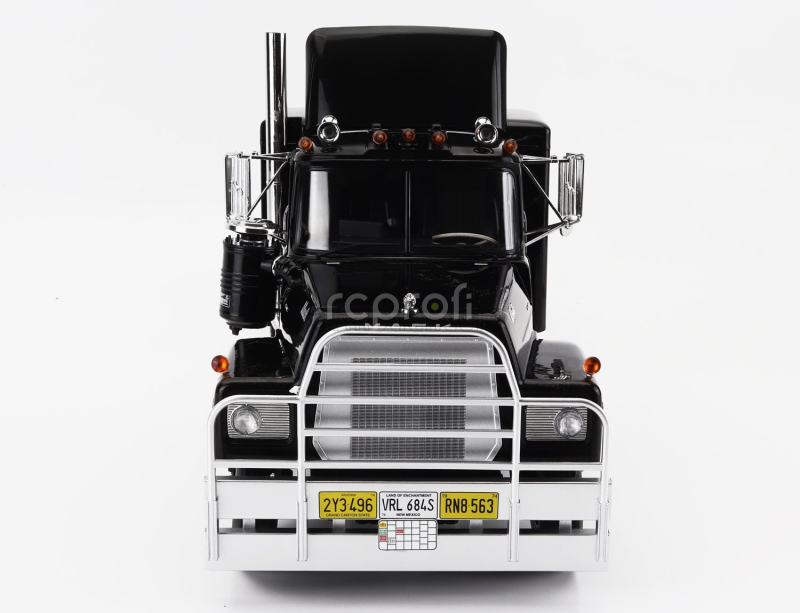 Road-kings Mack Rl700l Tractor Truck 3-assi 1974 1:18 Black