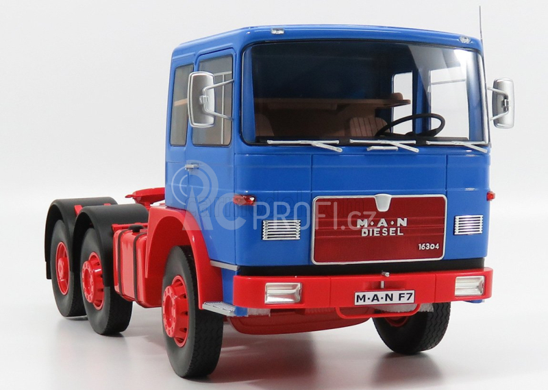Road-kings MAN 16304 F7 Tractor Truck 1972 1:18 Modrá Červená