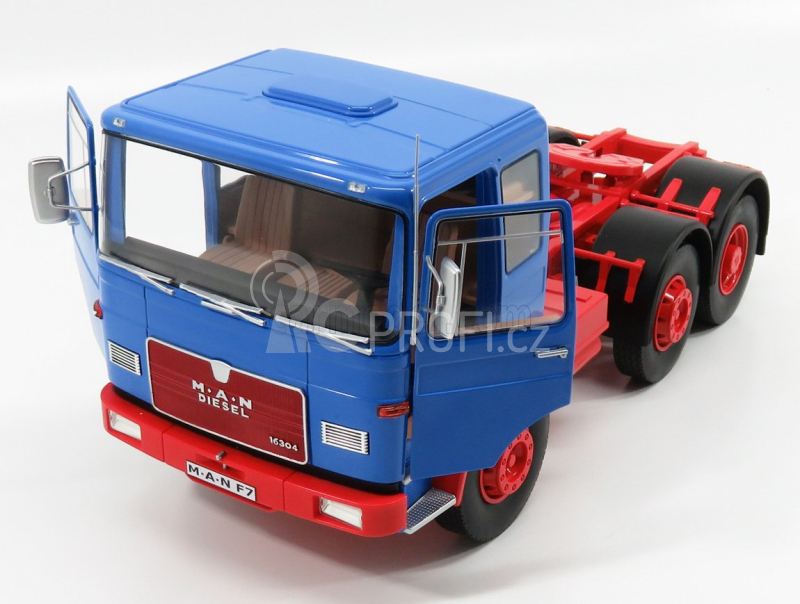 Road-kings MAN 16304 F7 Tractor Truck 1972 1:18 Modrá Červená