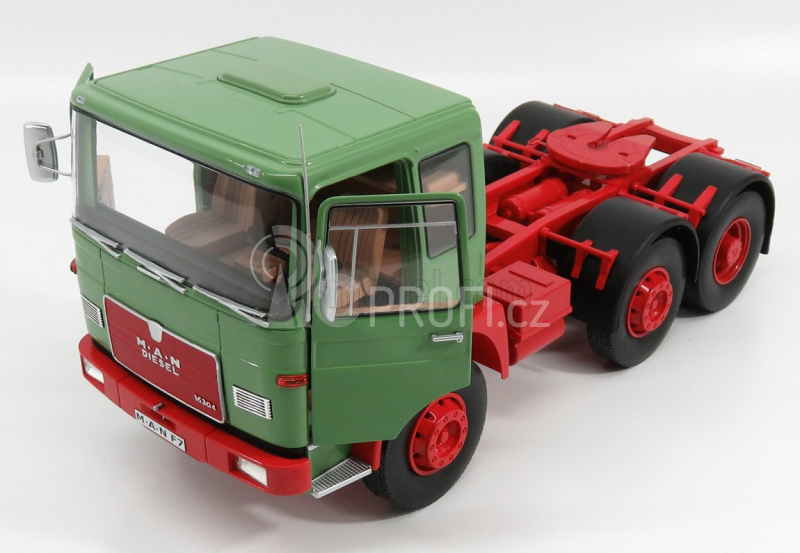 Road-kings MAN 16304 F7 Tractor Truck 1972 1:18 Zelená Červená