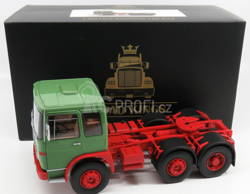 Road-kings MAN 16304 F7 Tractor Truck 1972 1:18 Zelená Červená