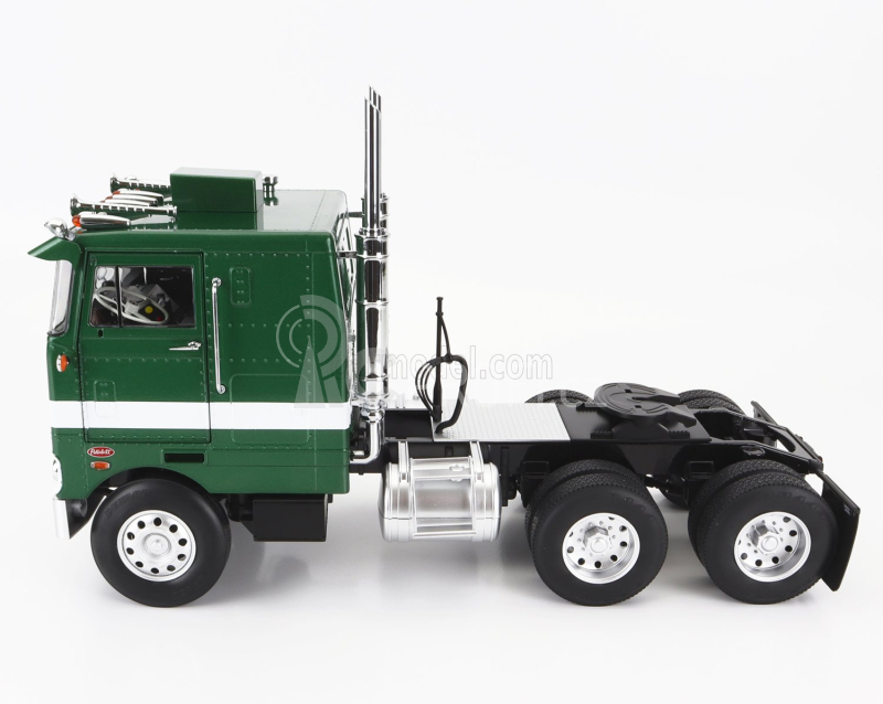 Road-kings Peterbilt 352 Pacemaker Tractor Truck 3-assi 1979 1:18 Zelená Bílá