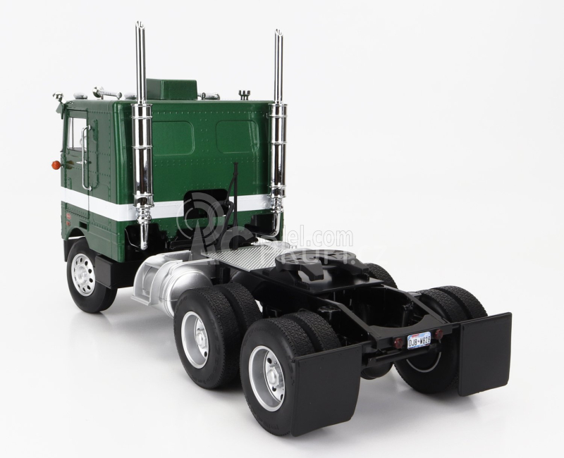 Road-kings Peterbilt 352 Pacemaker Tractor Truck 3-assi 1979 1:18 Zelená Bílá