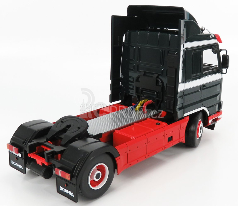 Road-kings Scania 143m 500 Streamline Tractor Truck 2-assi 1995 1:18 Tmavě Zelená Červená Bílá