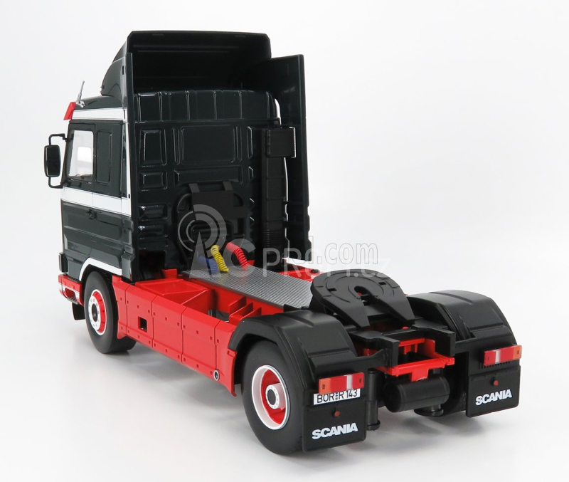 Road-kings Scania 143m 500 Streamline Tractor Truck 2-assi 1995 1:18 Tmavě Zelená Červená Bílá