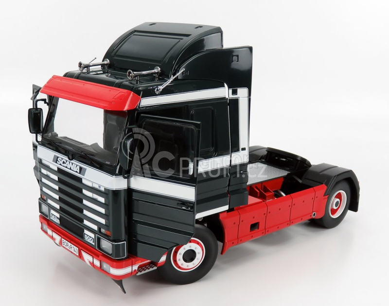 Road-kings Scania 143m 500 Streamline Tractor Truck 2-assi 1995 1:18 Tmavě Zelená Červená Bílá