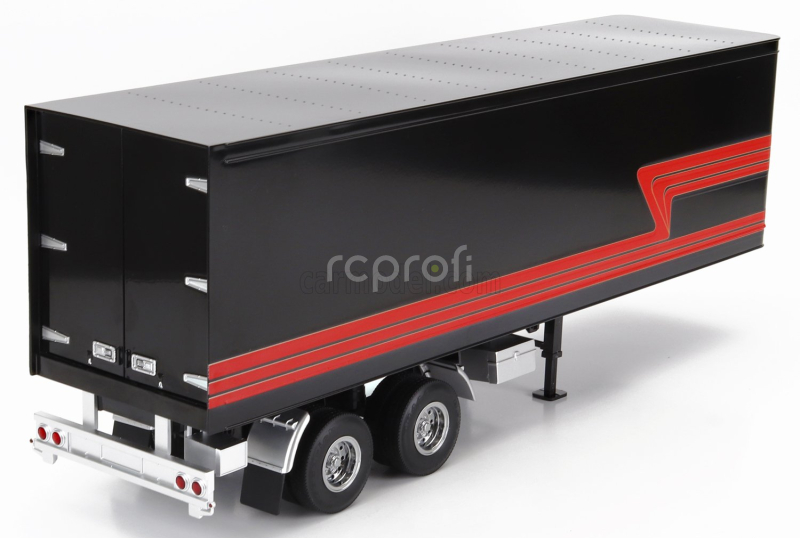 Road-kings Trailer Trailer For Truck - Rimorchio 1:18 Černá Červená