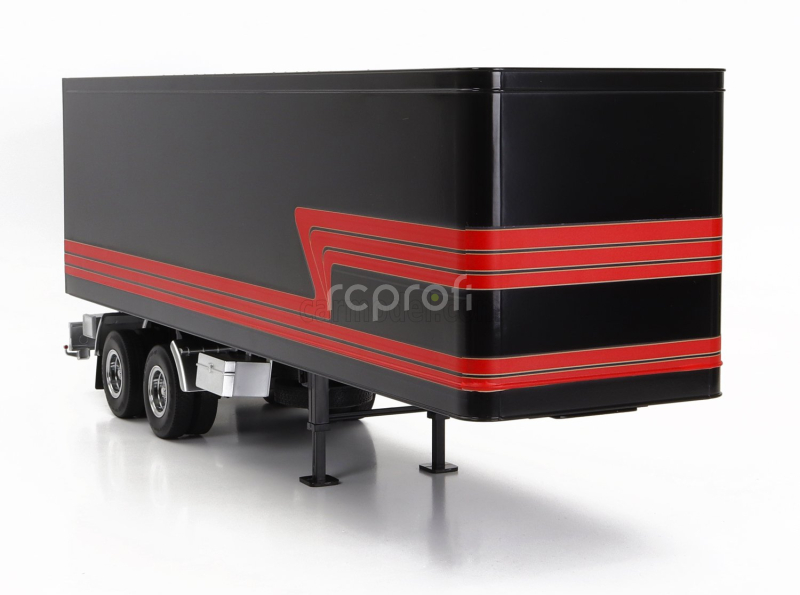 Road-kings Trailer Trailer For Truck - Rimorchio 1:18 Černá Červená