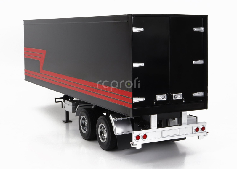 Road-kings Trailer Trailer For Truck - Rimorchio 1:18 Černá Červená