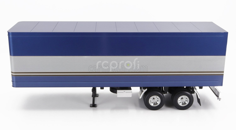 Road-kings Trailer Trailer For Truck - Rimorchio 1:18 Modrá Stříbrná