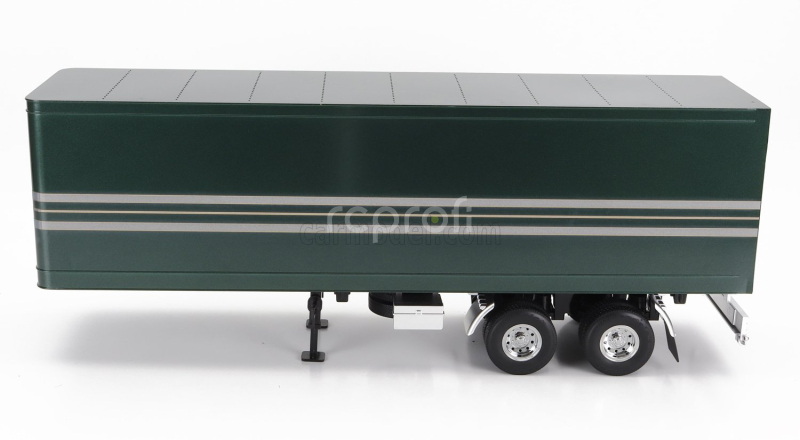 Road-kings Trailer Trailer For Truck - Rimorchio 1:18 Zelená Se Stříbrnou