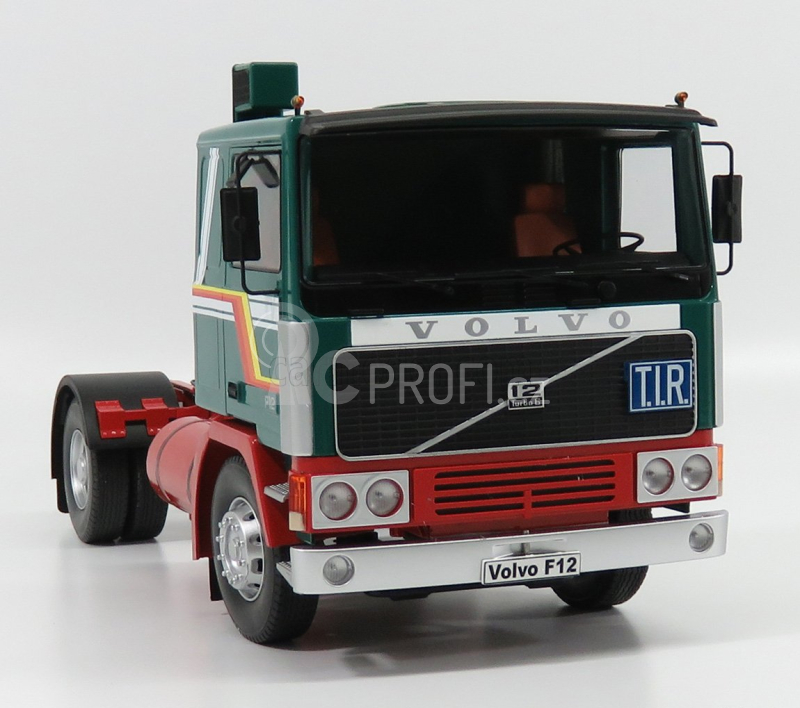 Road-kings Volvo F12 Tractor Truck 1977 1:18 Zelená Červená