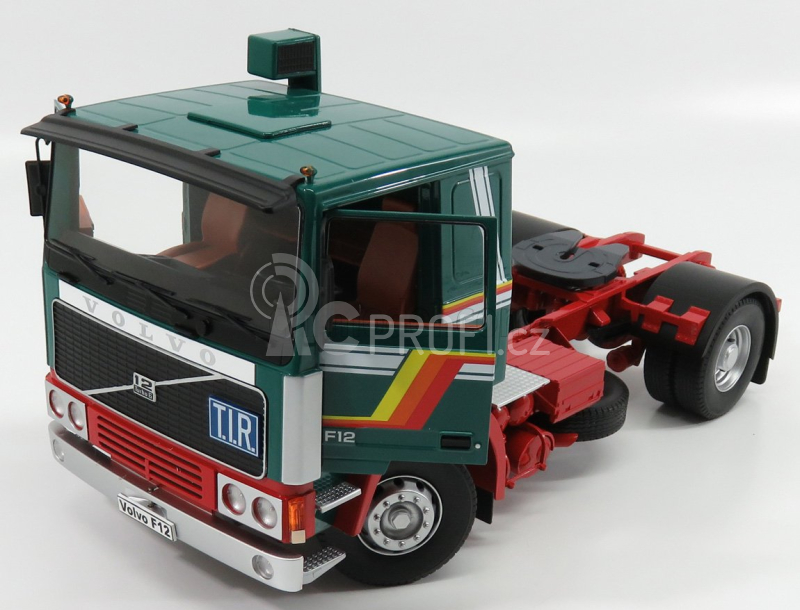 Road-kings Volvo F12 Tractor Truck 1977 1:18 Zelená Červená
