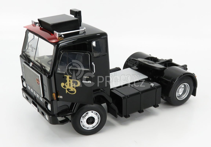 Road-kings Volvo F88 Tractor Truck Team Jps 2-assi 1977 1:18 Black