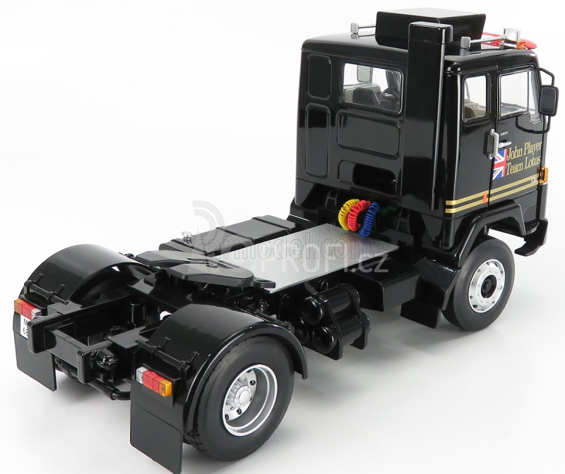 Road-kings Volvo F88 Tractor Truck Team Lotus With Union Jack 2-assi 1978 1:18 Black